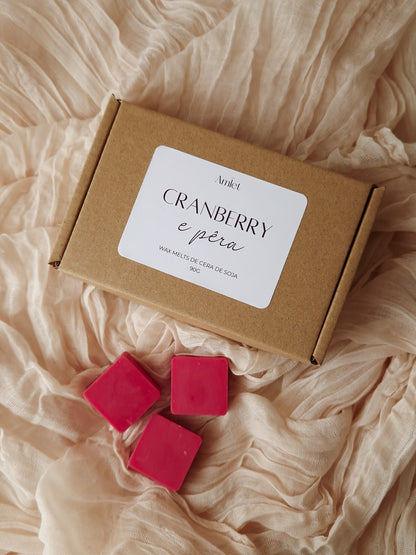 WAX MELTS - CRANBERRY E PÊRA